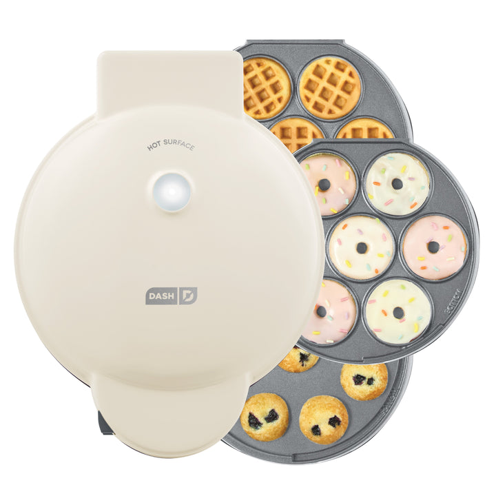 MultiMaker Treat Maker System: Waffle Bite, Mini Donut, Mini Cupcake H6